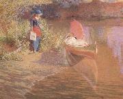 Edward john Gregory,RA.RI Marooning (mk46) Spain oil painting artist